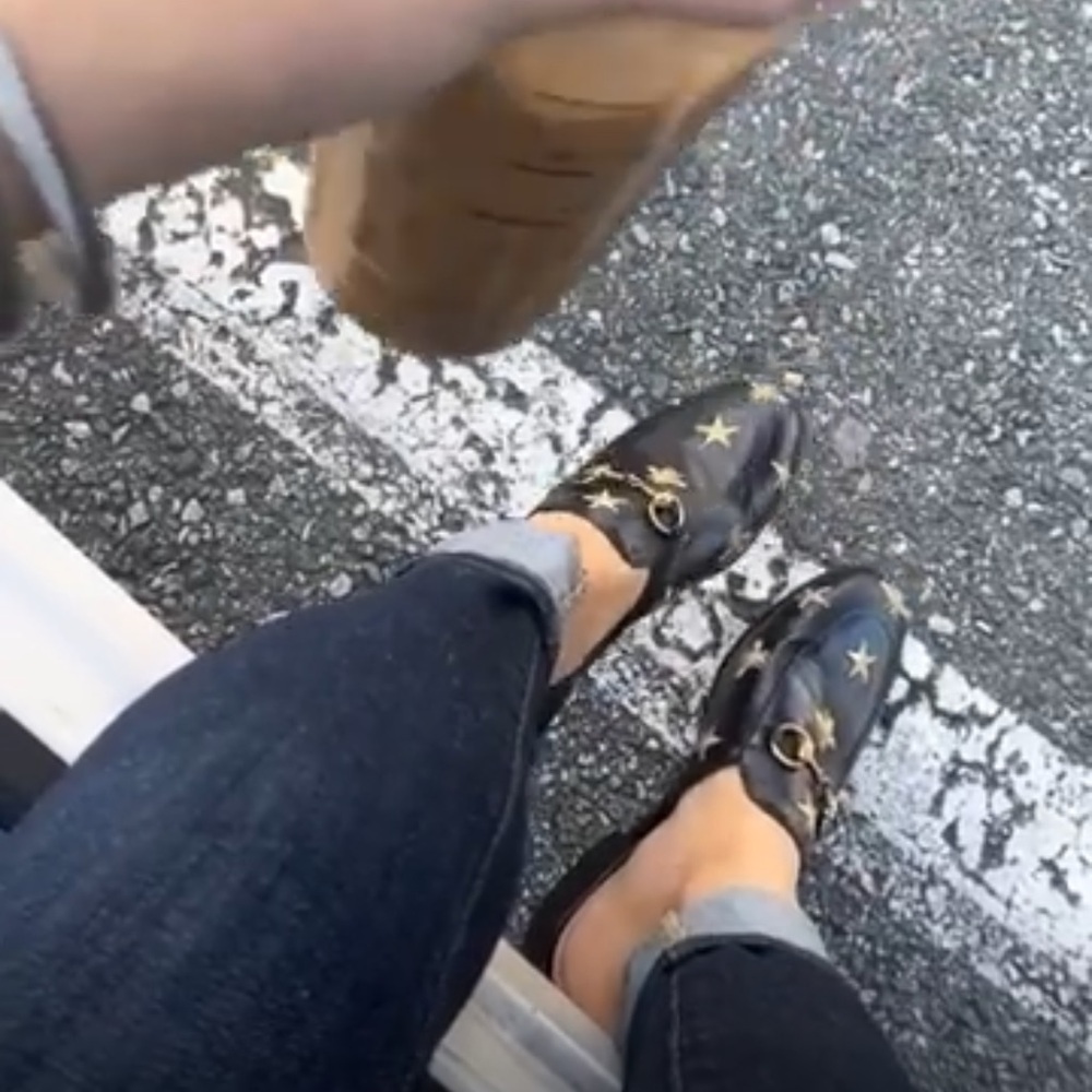 GUCCI loafer mules